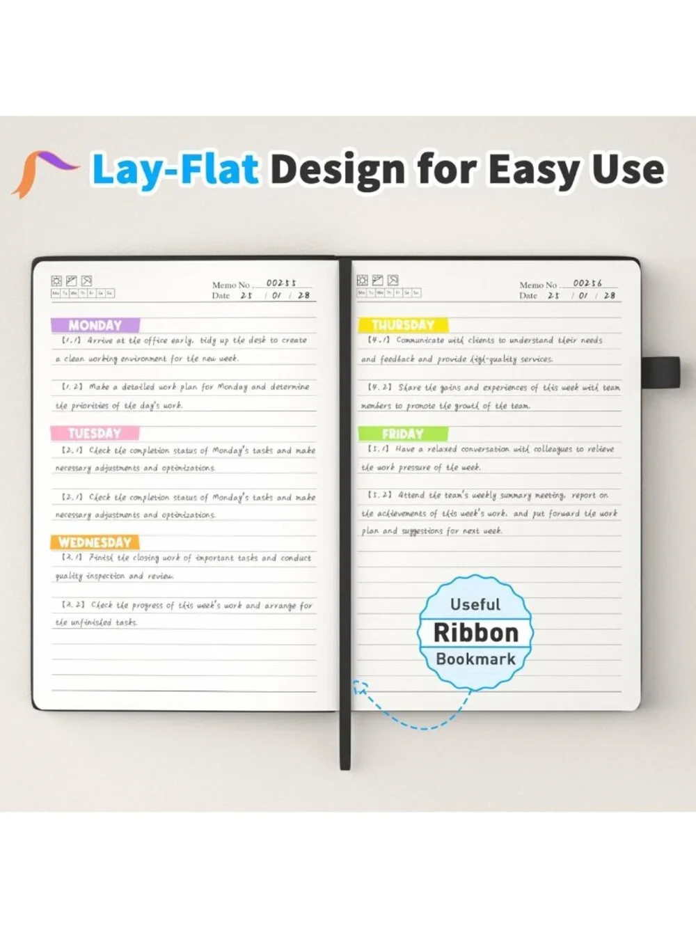 4 Pack A5 Lined Journals - 180 Pages, 100 GSM Paper Notebooks for Travel & Notes